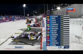 Embedded thumbnail for Биатлон 2014 Сочи. Масс-старт женщины 17.02.2014